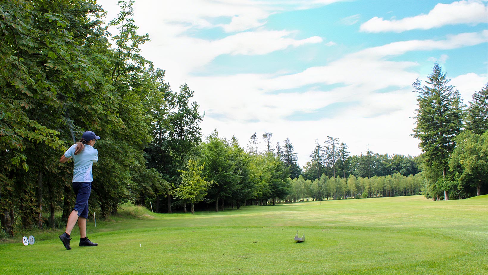 Golfkursus på højskole i uge 36